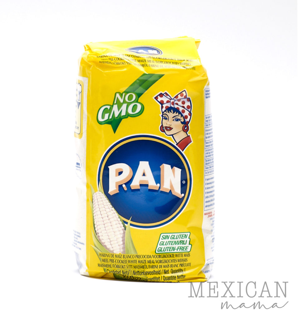 Pan Flour White Harina Arepas Mexican Mama