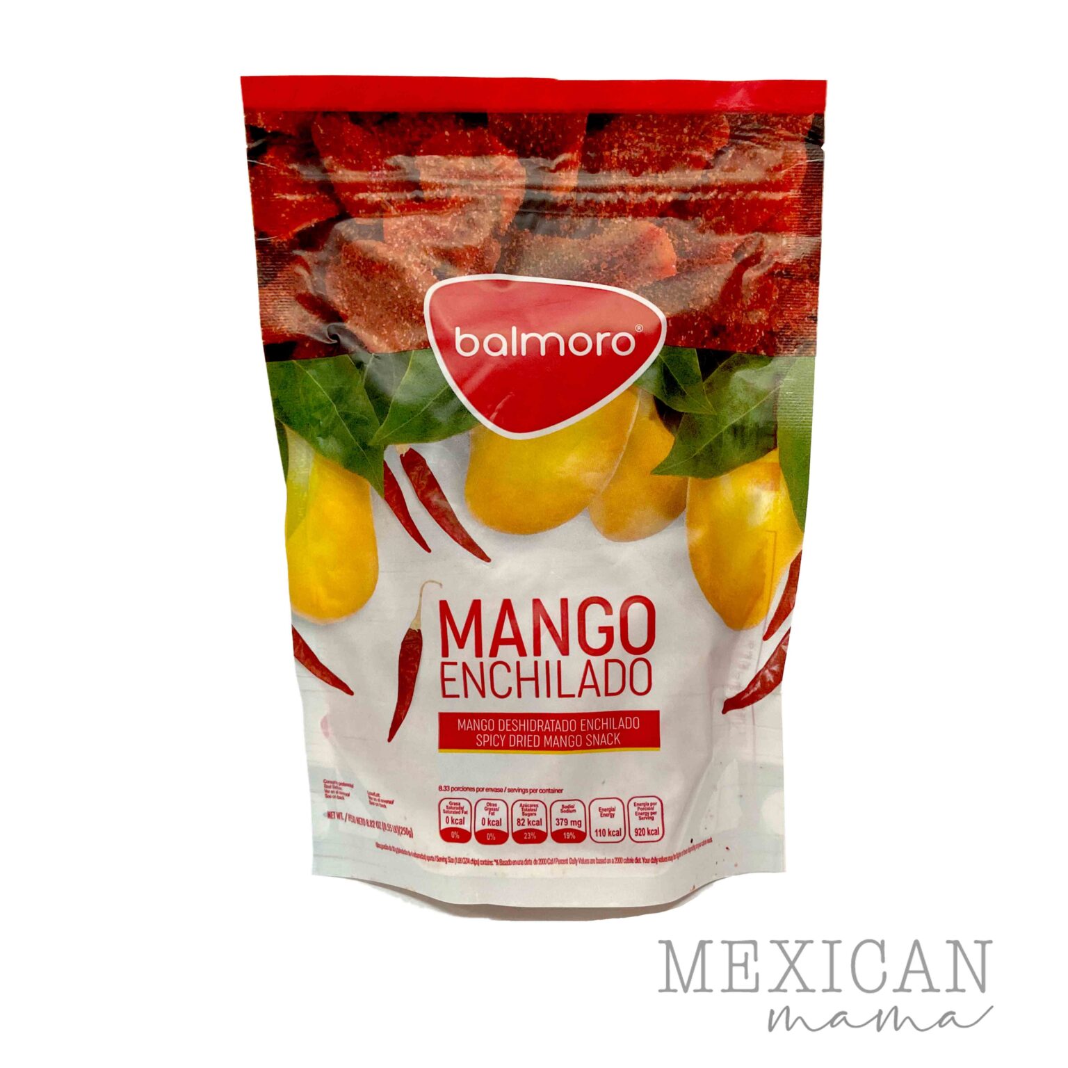 Balmoro Spicy Dehydrated Pineapple 350g Mexican Mama