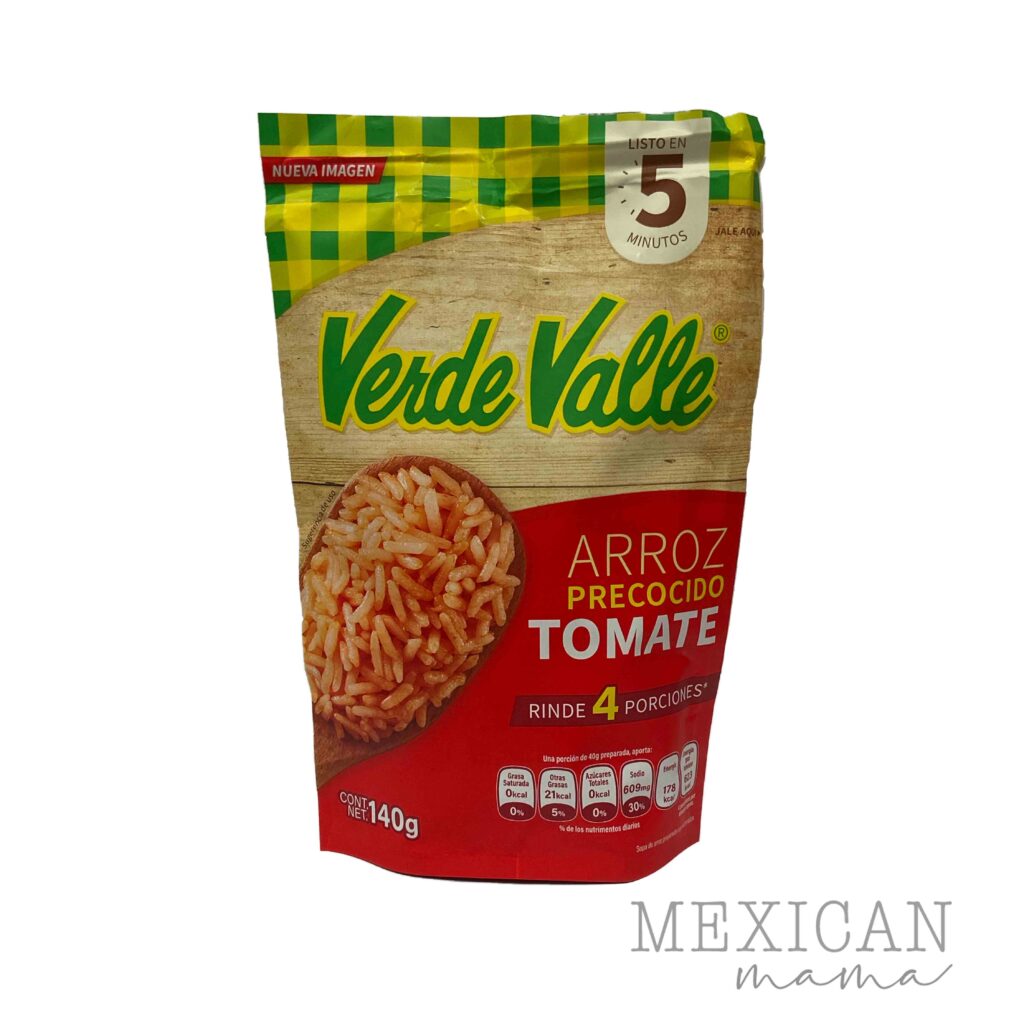 Verde Valle Prepared Mexican Tomato Rice 140g – Mexican Mama