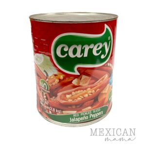 Mexican Mama red Pickled sliced jalapeno peppers 2.8kg.
